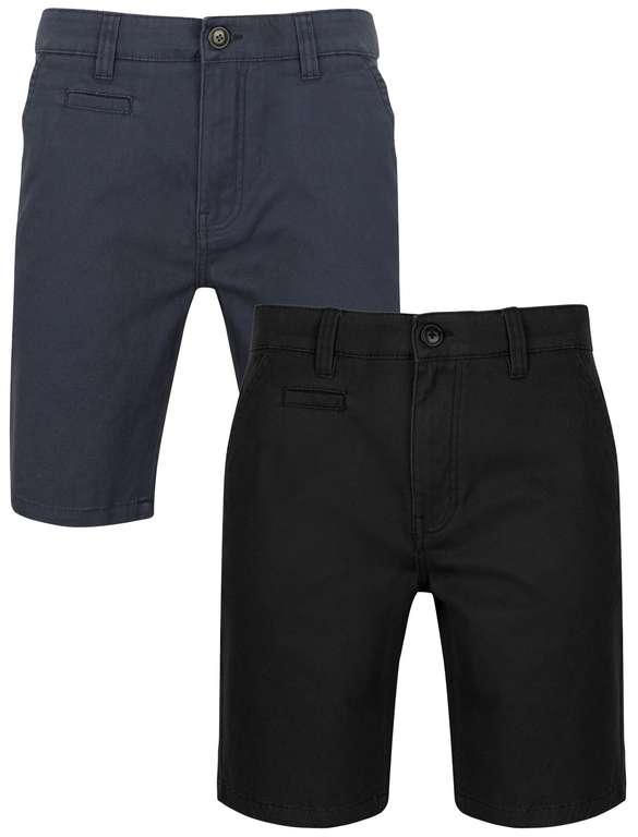 2 Pack Cotton Chino Shorts with Stretch £25.59 with Code + £2.80 delivery @ Tokyo Laundry