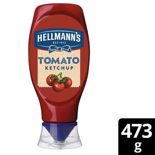 Hellmann's Tomato Ketchup 430Ml - £1 Clubcard Price @ Tesco