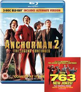 Anchorman 2 (Blu-ray) used with free click & collect