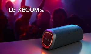 2 x LG XBOOM Go XG7QBK Wireless Speaker With Code £149.97 @ LG