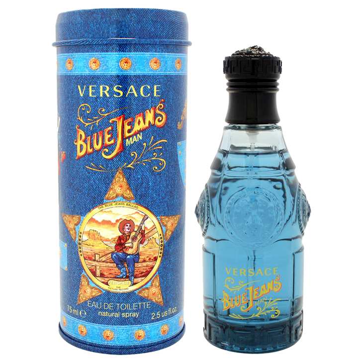 Versace Blue / Red Jeans Eau De Toilette Spray 75ml with code