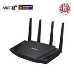 ASUS RT-AX58U V2 WIFI 6 AX3000 Dual-Band Extendable Mesh WiFi Router - £97.99 @ Amazon