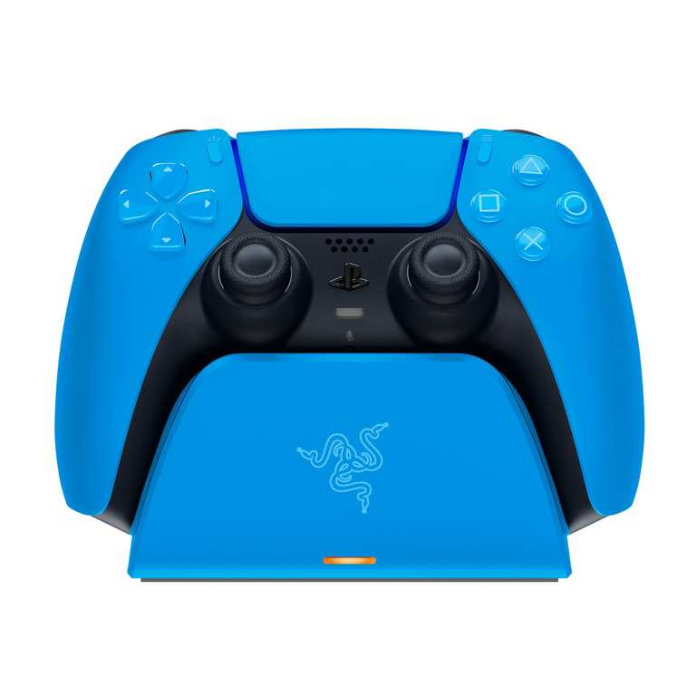 Razer Universal Quick Charging Stand for PS5 DualSense Controller (Blue) - Sold by Realtime Distribution / FBA