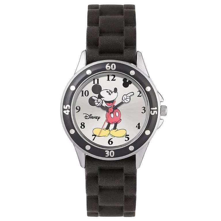 Disney Children's Movin' Hands Mickey Black Strap Quartz Watch 33mm - £9.99 + £1.99 delivery @ H Samuel