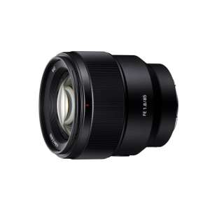 Sony SEL-85F18 Portrait Lens Fixed Focal 85mm F1.8 Full Frame Suitable for A7, ZV-E10, A6000 and Nex Series, E-Mount) Black
