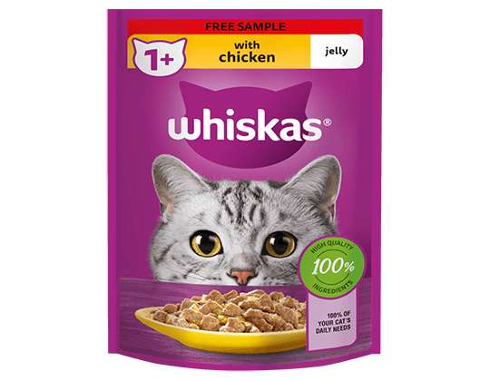 Free Sachet of Whiskas Cat Food (1 Sachet Per Household / Free Delivery) from Whiskas