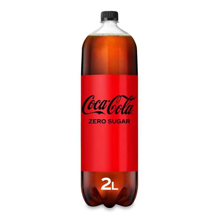 Diet Coke 2l /Coca Cola Zero Sugar 2l £1.75 Each @ Aldi