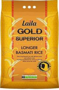 4 x 10kg Laila Gold Superior Longer Basmati Rice with code (new customers only)