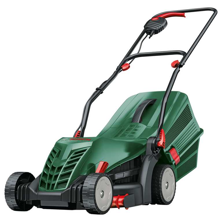 Bosch UniversalRotak 34-410 Corded 34cm Lawn Mower - 1300W - Free C&C