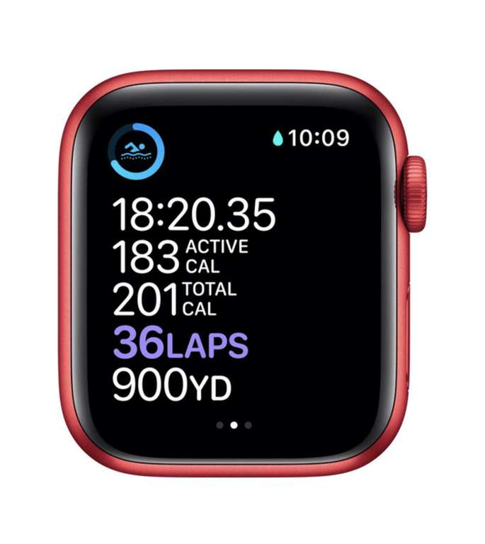 Apple Watch Series 6 Cellular+GPS 40mm, Red - £265.97 Including Free Next day delivery using code at Currys