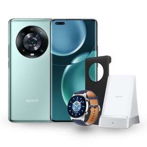 Honor Magic 4 Pro 5G Smartphone + Smart Watch, Charger & Case, 100GB Three Data - £37p/m + £49 Upfront (24m) - £937 @ Fonehouse