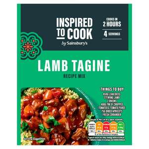 Sainsbury's Lamb Tagine Recipe Mix, Inspired to Cook 45g 25p @ Instore Sainsburys Derby
