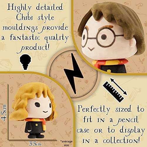 Harry Potter Rubbers Erasers (Kids' Play Action Figures 3 Pack) - £5 - Sold by Get Trend. / Dispatches from Amazon