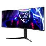 X= XEXUL49 1440p 49" DQHD Ultrawide Nano IPS 144Hz Curved Gaming Monitor