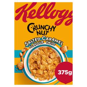 Kellogg's Crunchy Nut Salted Caramel Flavour Twist 375g - with £1 Shopmium cashback