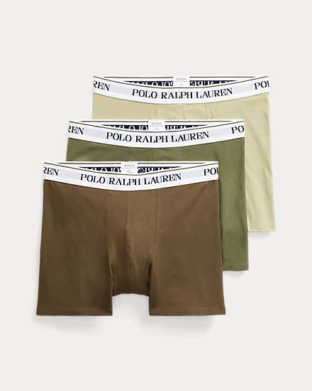 Ralph Lauren Stretch Cotton Boxer Brief 3-Pack (S - XXL) - £18 Delivered With Code @ Ralph Lauren