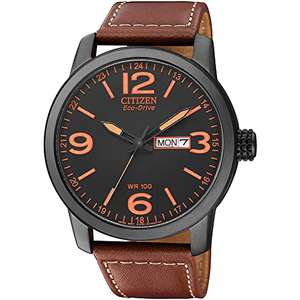 Citizen Men's Eco-Drive Watch with Leather Strap BM8476-07EE