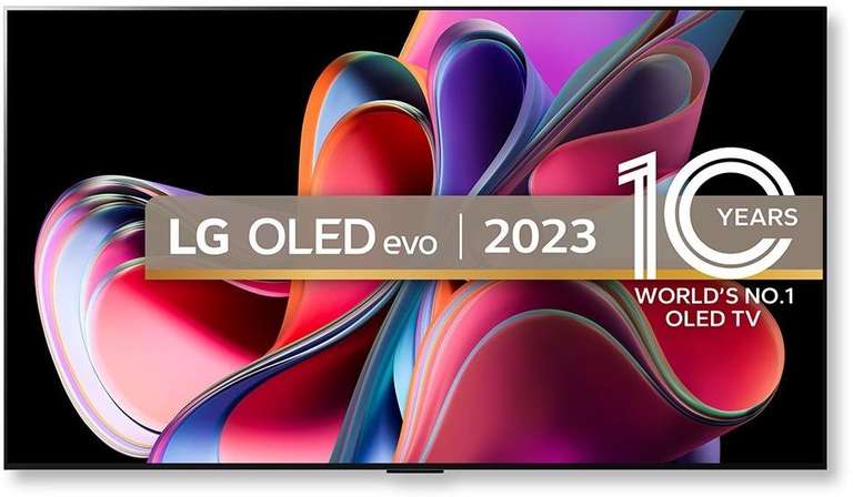LG 2023 OLED evo G3 55" HDR Ultra HD 4K Smart TV - £1929.99 @ Box