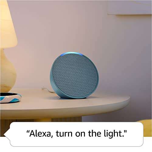 Amazon Echo Pop in Midnight Teal or Charcoal