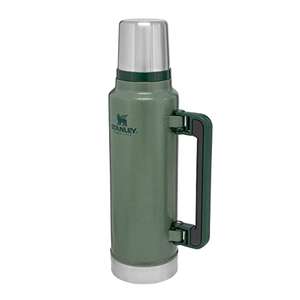 Stanley Classic Legendary Thermos Flask 1.4L - Keeps Hot or Cold For 40 Hours - BPA-Free Thermal Flask - Stainless Steel Leakproof - Green