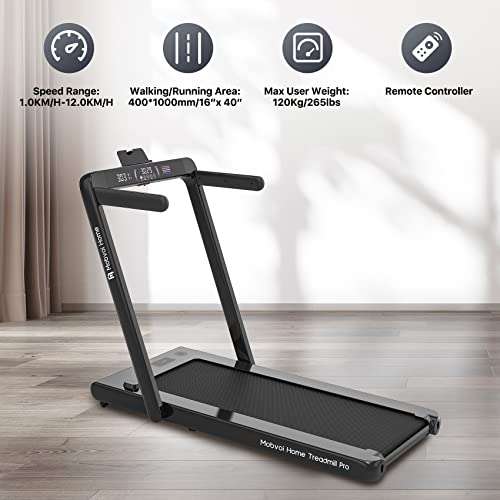 Mobvoi Foldable Home Treadmill Pro, black £313.99 @ Amazon