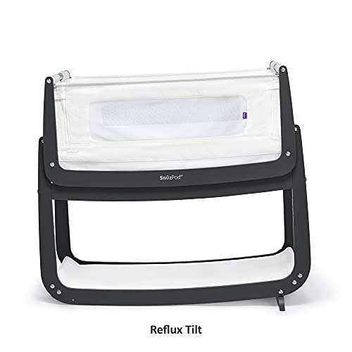 SnuzPod 4 Baby Bedside Crib - Dusk / Slate - £139 @ Amazon