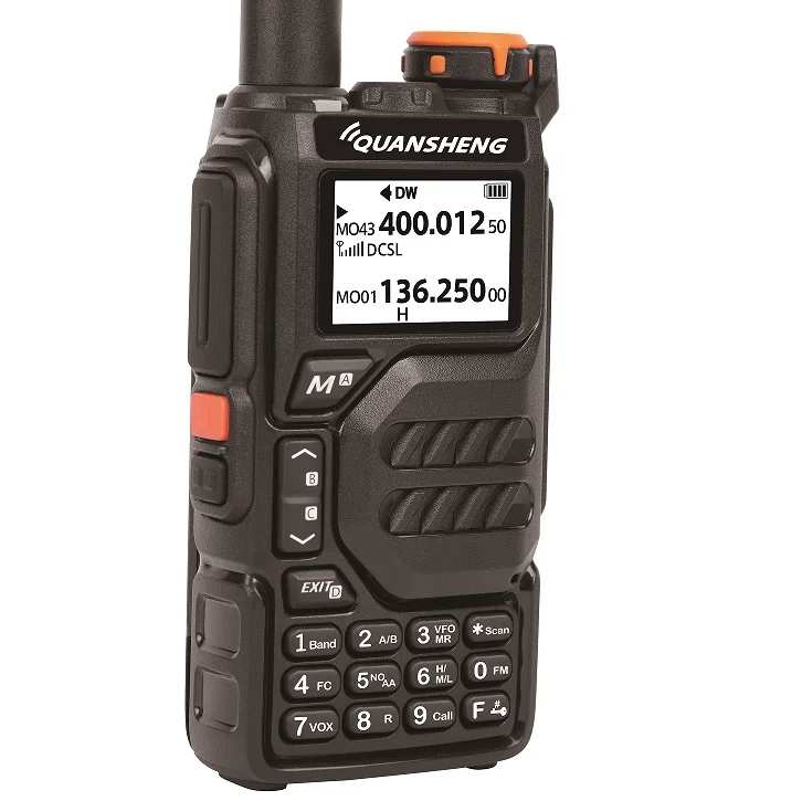 Dual Band Walkie Talkie Ham Radio UVK5 @ Fujian Quansheng Electronics (1600Mah, 40dB)