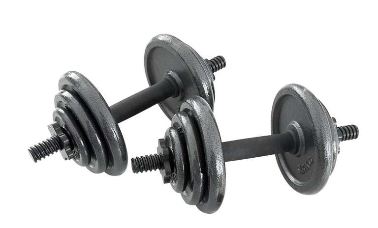 Opti Cast Iron Dumbbell Set - 20kg £30.00 - Free Click & Collect at Argos