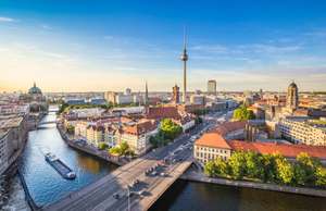 Direct return flight from East Midlands to Berlin, 22nd to 24th April via Ryanair