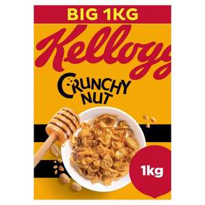 2x1kg Kelloggs Crunchy Nut £1.90 instore @ Sainsbury's Foss Bank York