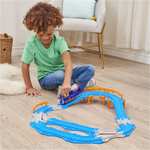 Mighty Express, 32-Piece Train Track Pack with Exclusive Mechanic Milo Toy Train, Kids’ Toys for Ages 3 and up