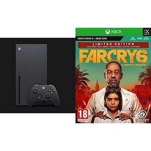 Xbox Series X + Far Cry 6 Limited Edition (Exclusive to Amazon.co.uk) £486.99 @ Amazon