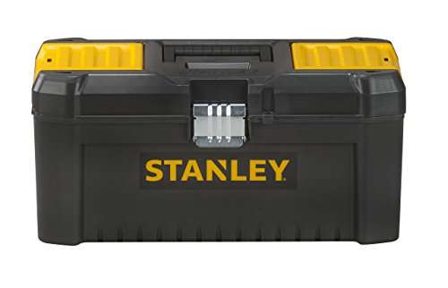 Stanley STST1-75518 Essential 16 Toolbox with Metal latches , Fiberglass Claw Hammer, 570g (Dispatched within 1 to 2 months) £11.50 @ Amazon