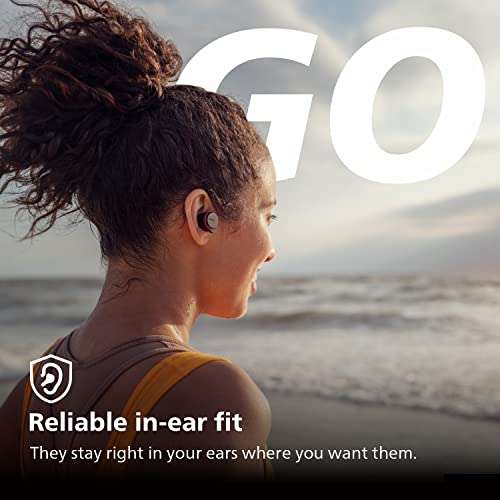 PHILIPS Audio TAA7507BK/00 True Wireless Sports Headphones, Premium Sound, Noise Cancelling Pro, Crystal-clear Calls, Reliable In-ear fit