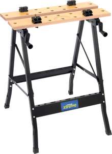 Challenge Xtreme Portable Folding Work Bench Maximum load 100kg. £16.67 Free click and collect @ Argos