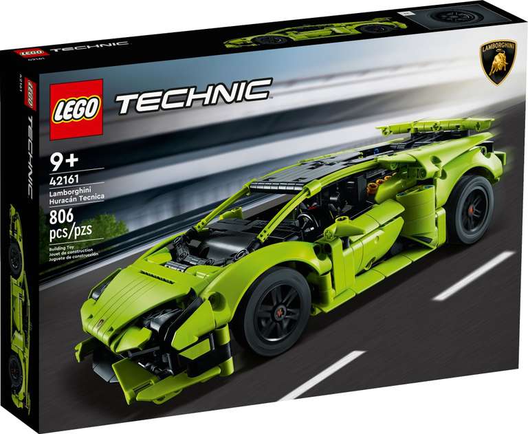 LEGO Technic 42161 Lamborghini Huracan / DC 76265 Batwing - £19 / Sonic 76991 Tail's Tornado Plane - £22.50 (Clubcard Price)