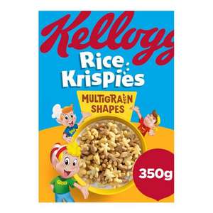 Kellogg's Rice Krispies Multigrain Shapes 350g (Wolverhampton)