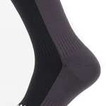 SEALSKINZ Waterproof Cold Weather Knee Length Sock grey/black Size S,L,XL only