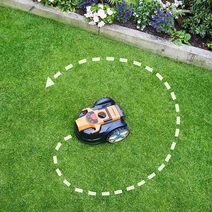 Lawnmaster Vbrm16 Mx 24v Drop And Mow Robotic Lawnmower + Battery with code