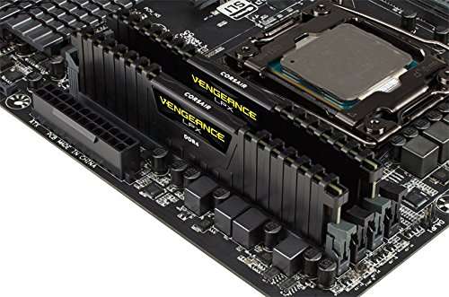 Corsair CMK32GX4M2Z3600C18 VENGEANCE LPX 32GB (2 x 16GB) DDR4 DRAM 3600MHz C18 AMD Ryzen Memory Kit - Black £85 @ Amazon