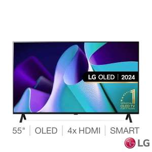 LG OLED55B42LA (2024) 55 Inch OLED 4K Ultra HD Smart TV with 5 Year Warranty - 77 inch £1799.98 (Auto Discount at Checkout)