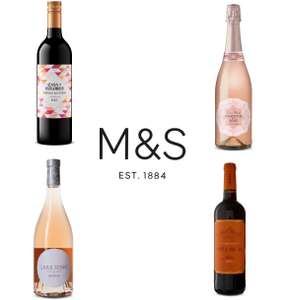 Up to 40% off a Range of Cases of 6 Marks & Spencers Wines (ie Guia Real Rioja - Case of 6 now £27)