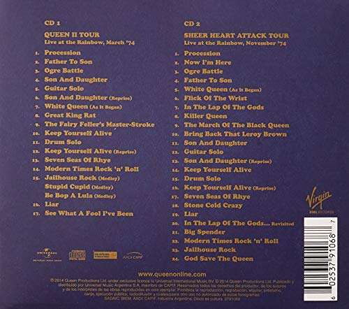 Queen Live At The Rainbow '74 Deluxe Edition (2 CD) £11.59 @ Amazon