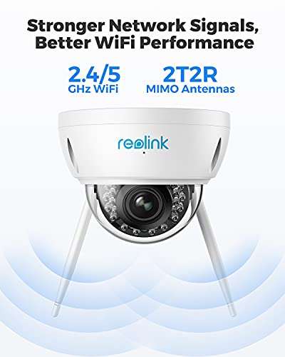 Reolink Outdoor Security Camera 5MP Vandal Proof/5X Optical Zoom/ 2.4/5 GHz Dual-Band WiF £65.99 delivered @ Amazon / Reolink
