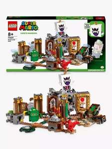 LEGO Super Mario 71401 Luigi's Mansion Haunt &-Seek Expansion £39.98 - Free Click & Collect @ John Lewis