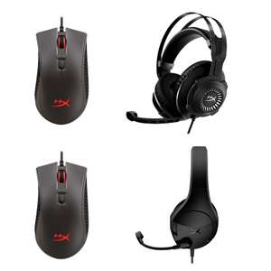 HyperX Pulsefire FPS Pro Gaming Mouse + Cloud Revolver Gaming Headset 7.1 - £47.50 / Or With Cloud Stinger Core £24.99 Delivered @ HP
