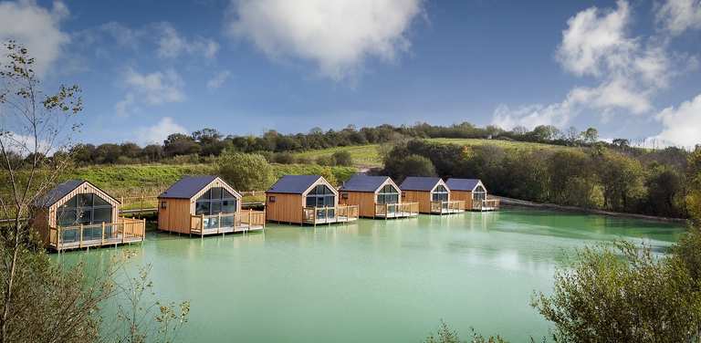 4 Night Devon Escape | Lake Pod | Clawford Lakes Resort and Spa | 2 Adults | Fish From Your Balcony | E.g 9 November 2026