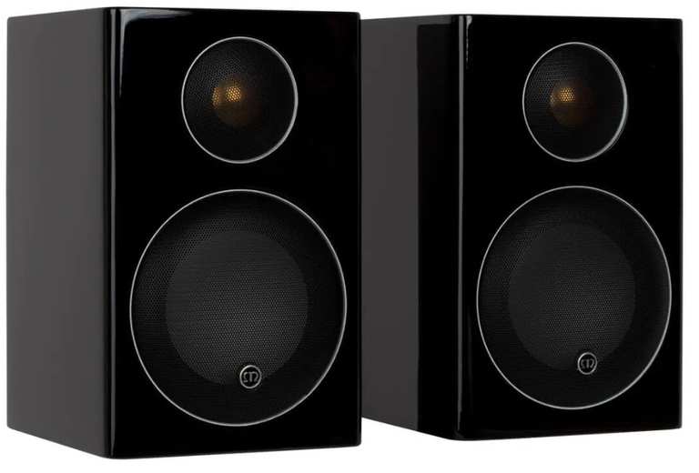 Monitor Audio Radius 90 Bookshelf Speakers - Gloss Black - 6 Year Warranty