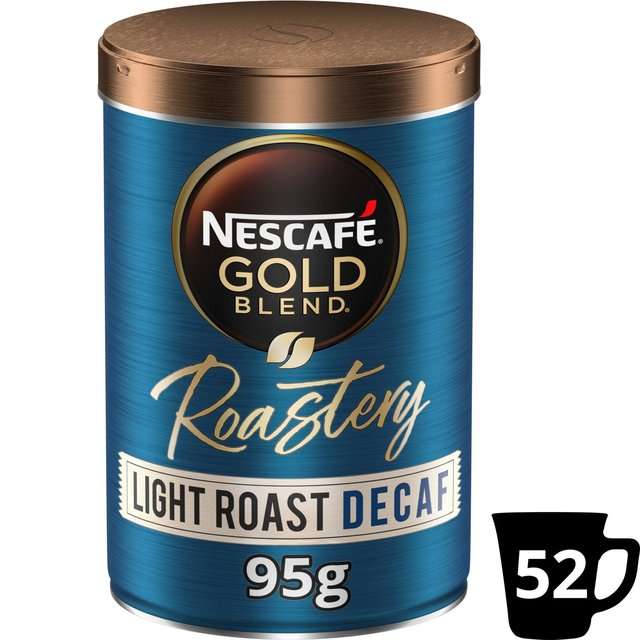 Nescafe Gold Blend Roastery Light Roast Decaf Instant Coffee (+ £1 Cashback with Shopmium App)