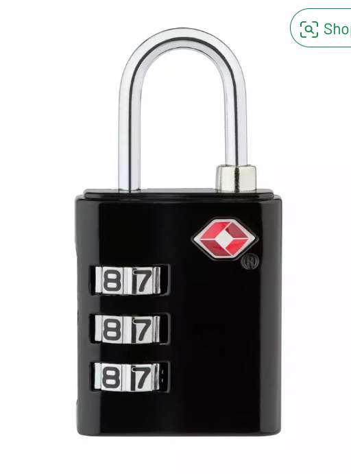 Featherstone TSA Luggage Combi Lock £3 